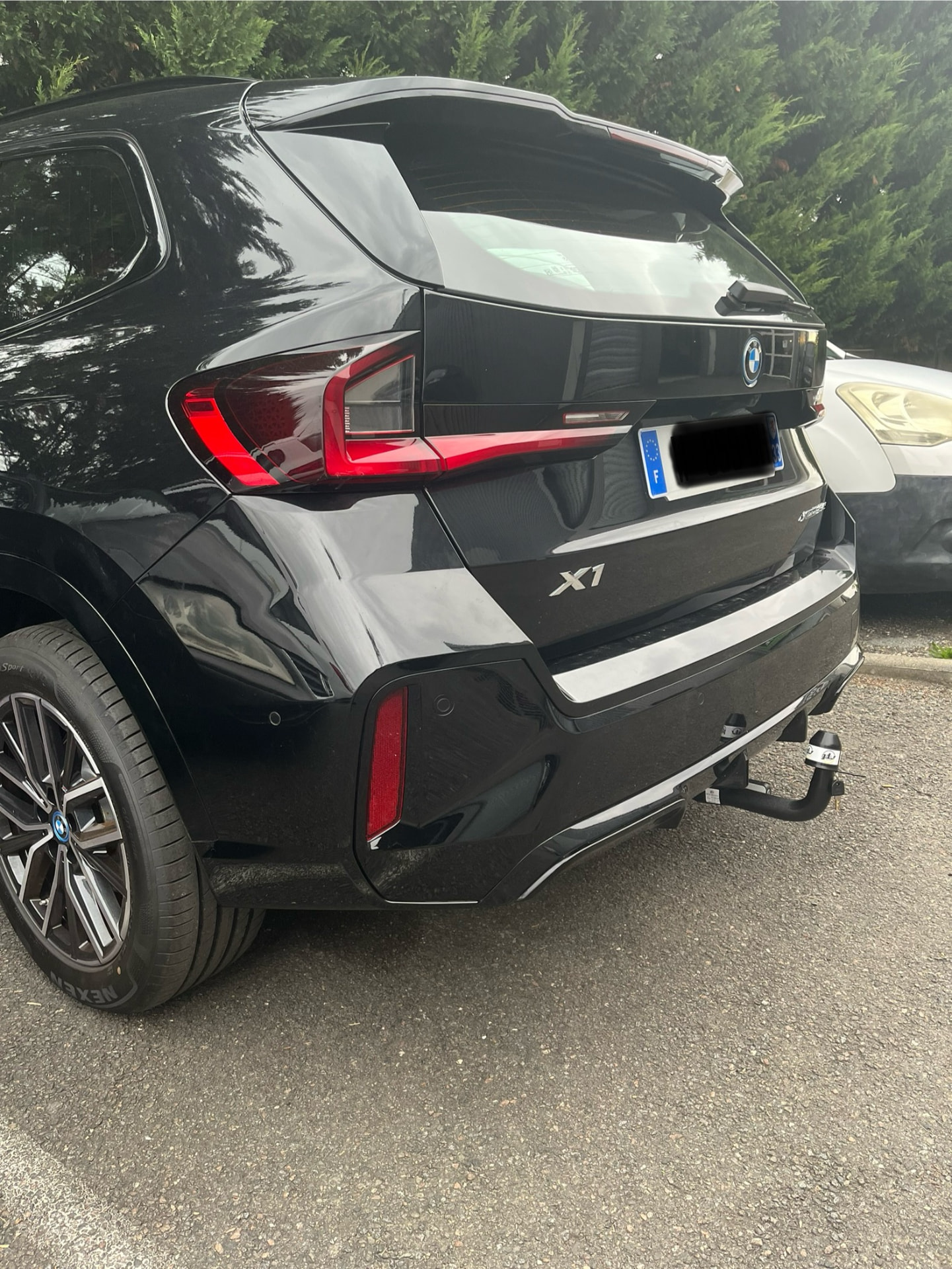 BMW X1 2022 – après la pose de l'attelage – pose attelage Bordeaux | Aquitaine Rechange Auto