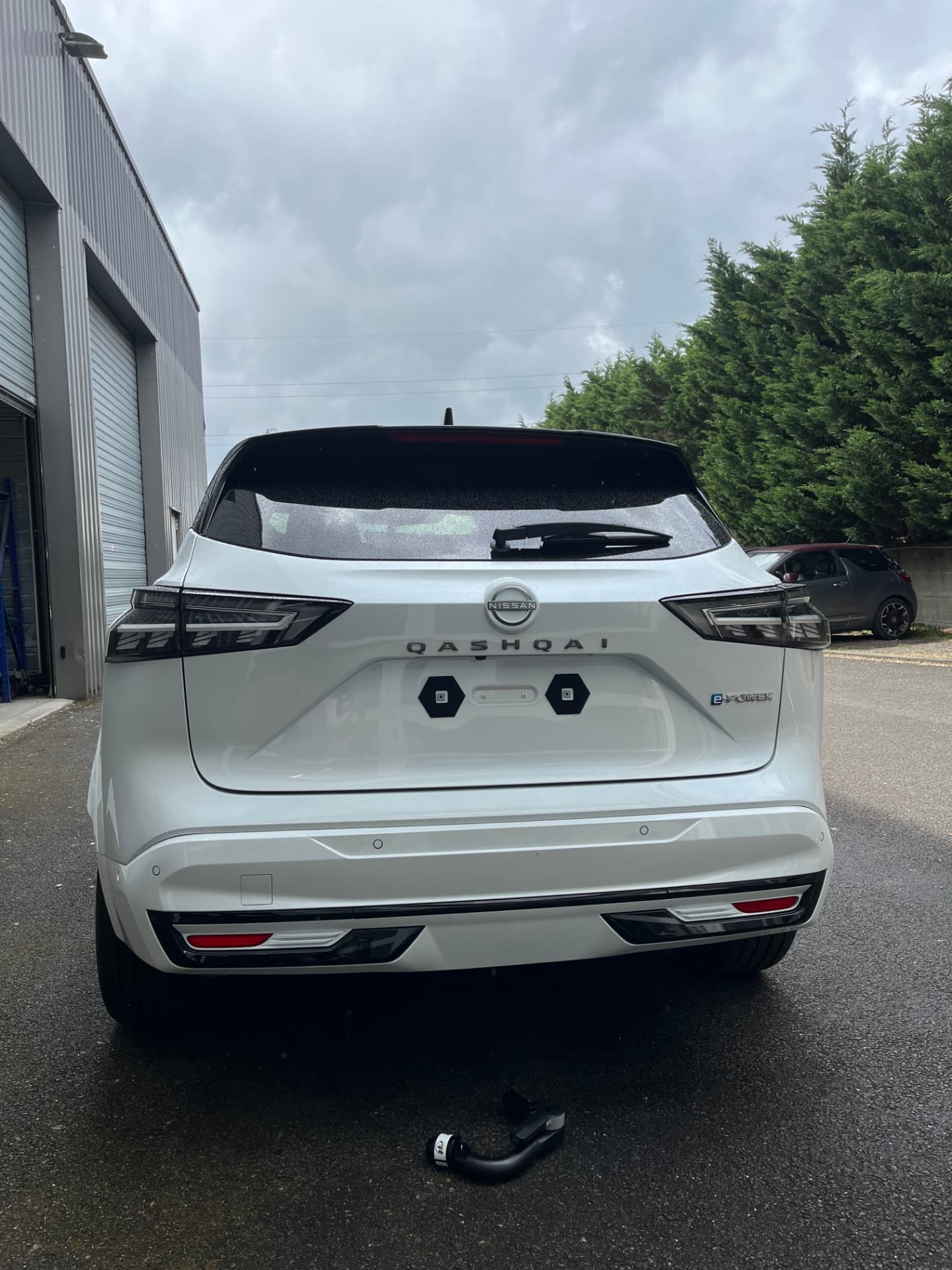 Nissan Qashqai 2021 – avant la pose de l'attelage – pose attelage Bordeaux | Aquitaine Rechange Auto