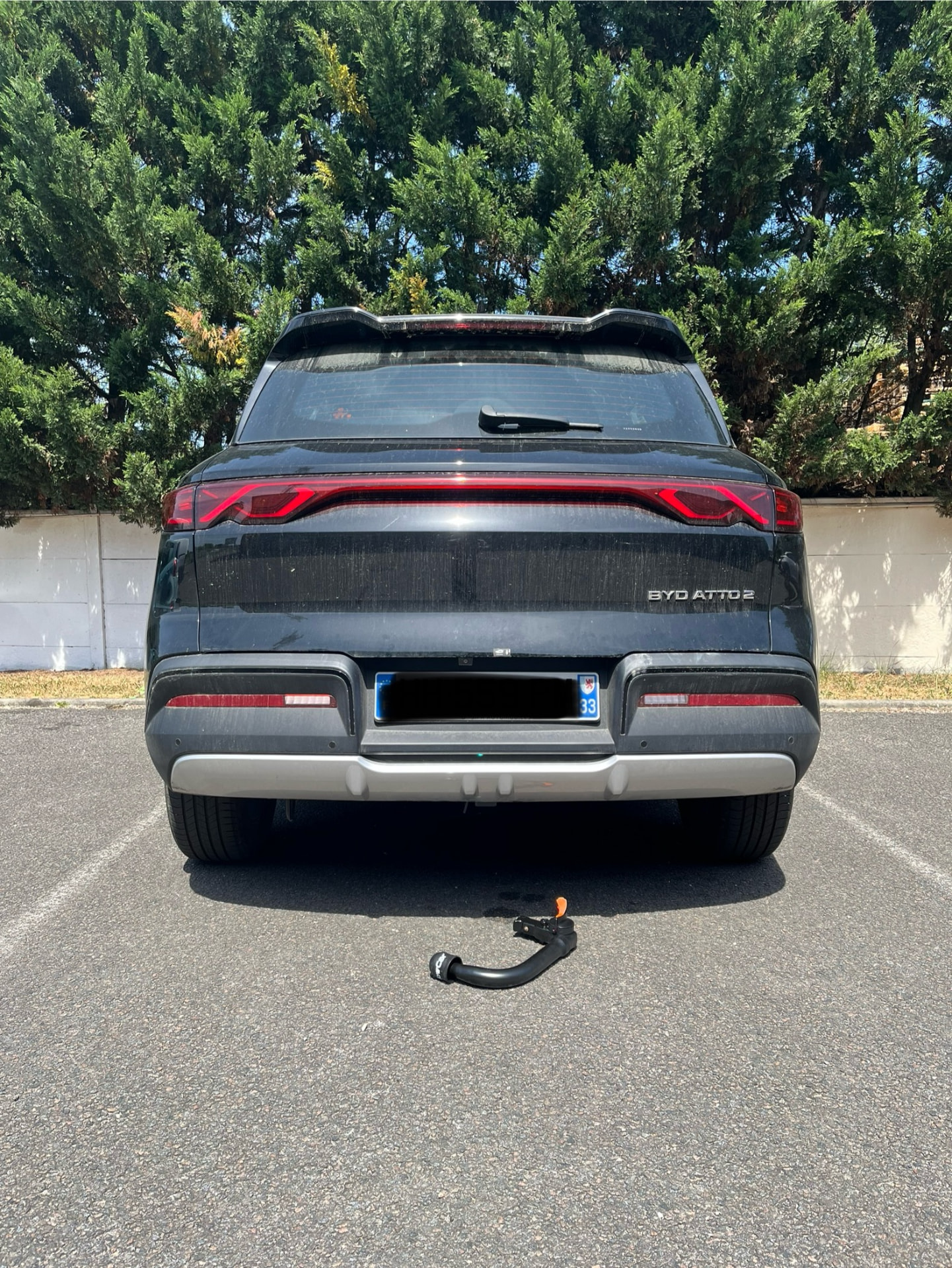 BYD Atto 2 2024 – avant la pose de l'attelage – pose attelage Bordeaux | Aquitaine Rechange Auto